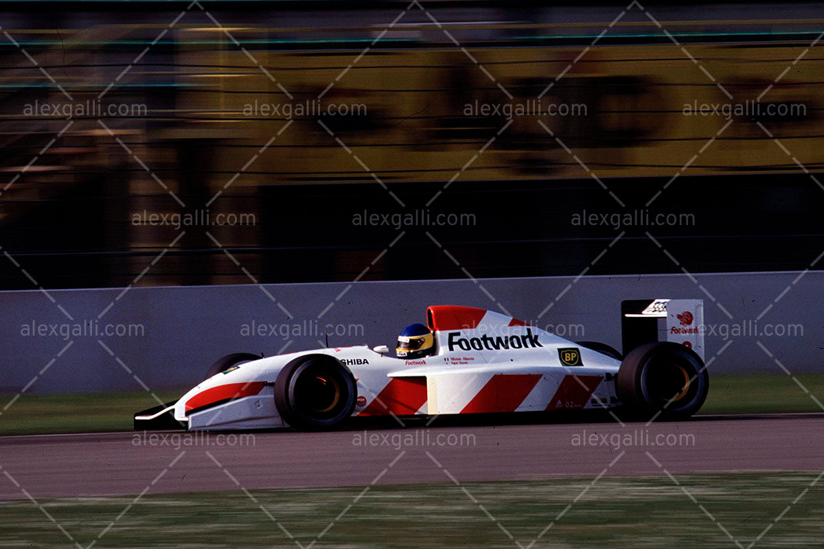 F1 1992 Michele Alboreto - Footwork FA13 - 19920059