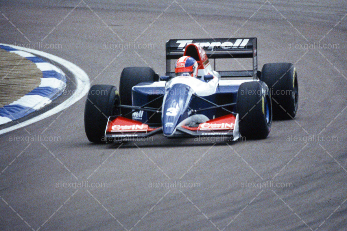 F1 1993 Ukyo Katayama - Tyrrell 021 - 19930037