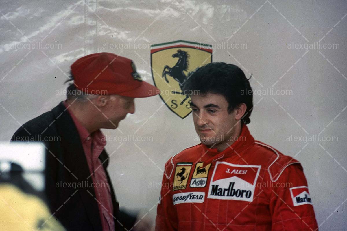 F1 1994 Jean Alesi - Ferrari 412T1 - 19940002