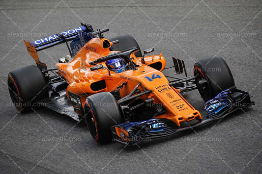 2018 Fernando Alonso - McLaren MCL33 - 20180007 - alexgalli.com - F1 & Motorsport Stock Photos and More