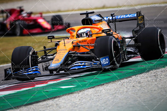 F1 2021 Daniel Ricciardo - McLaren MCL35L - 20210207