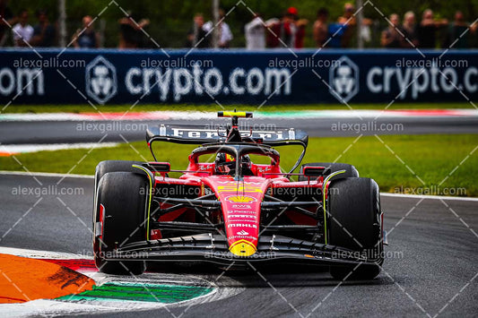 2023 - 14 Italian GP - Carlos Sainz - Ferrari - 2314008 - alexgalli.com - F1 & Motorsport Stock Photos and More