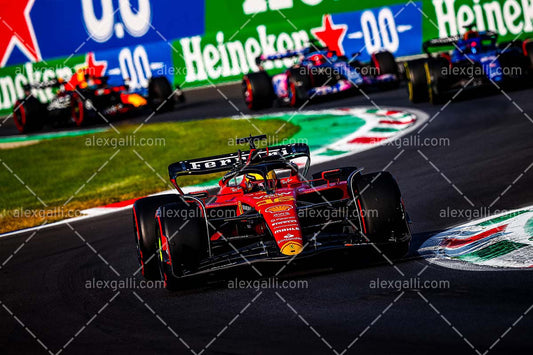 2023 - 14 Italian GP - Charles Leclerc - Ferrari - 2314007 - alexgalli.com - F1 & Motorsport Stock Photos and More