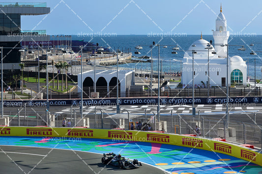 F1 2023 - 02 Saudi GP - Lewis Hamilton - Mercedes - 2300095