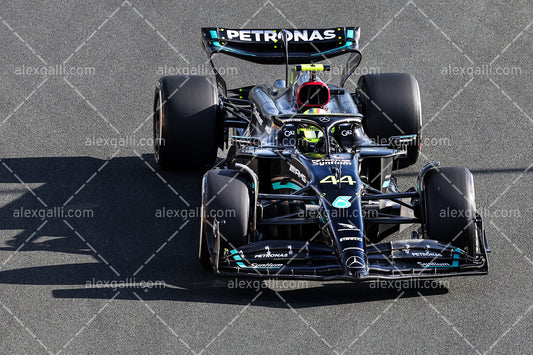 F1 2023 - 02 Saudi GP - Lewis Hamilton - Mercedes - 2300096