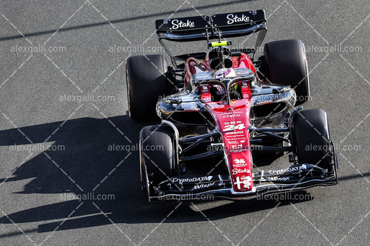 F1 2023 - 02 Saudi GP - Guanyu Zhou - Alfa Romeo - 2300105