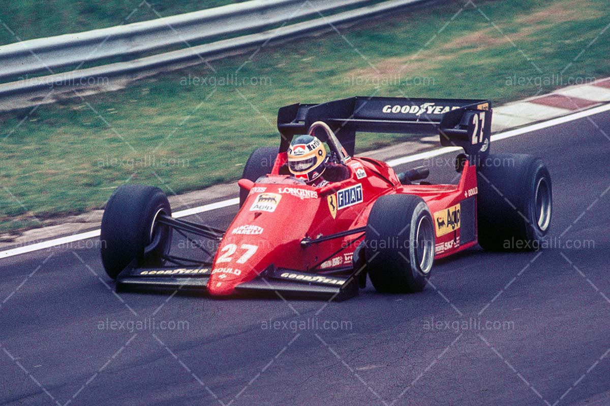 F1 1984 Michele Alboreto - Ferrari 126C4 - 19840001