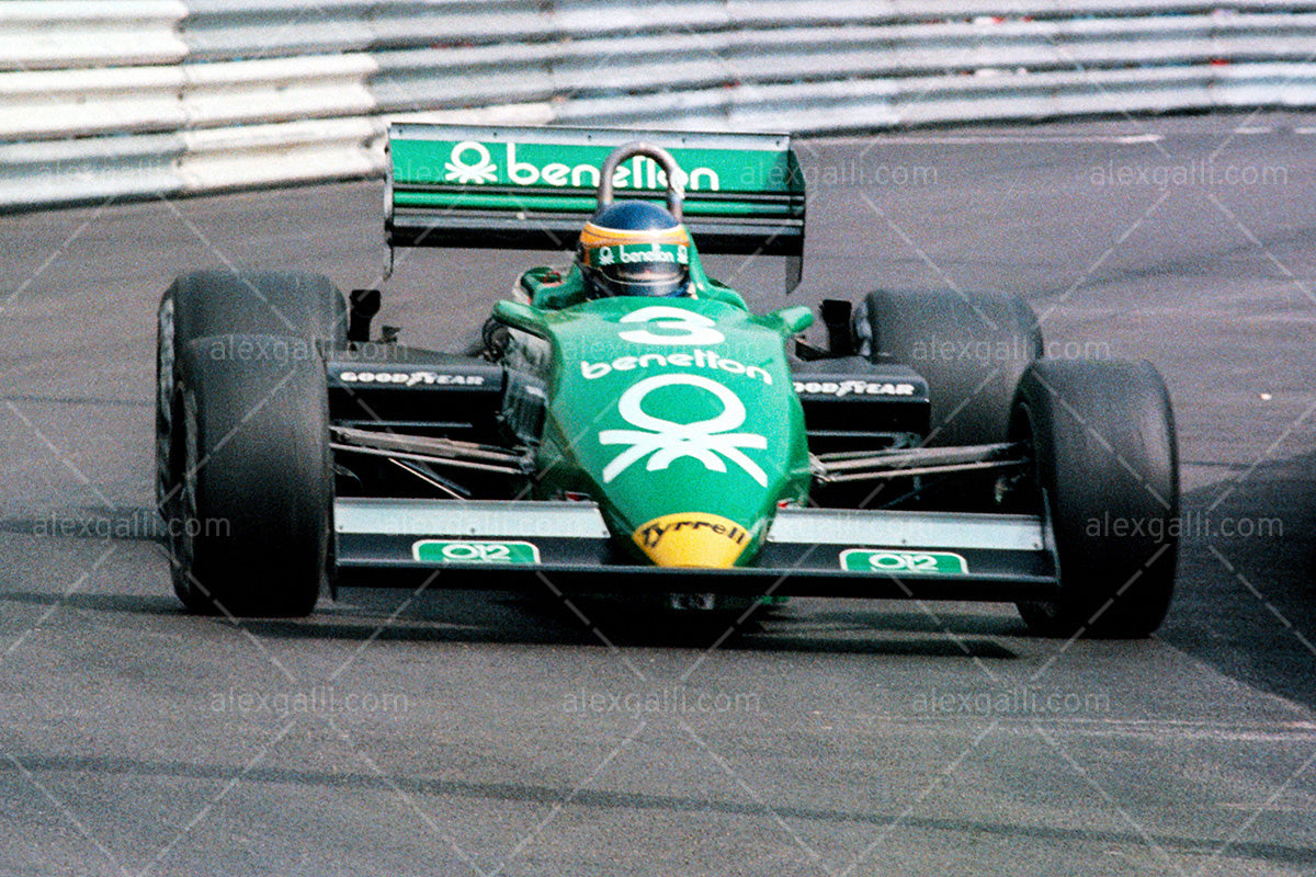F1 1983 Michele Alboreto - Tyrrell 012 - 19830001