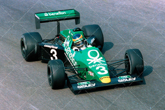 F1 1983 Michele Alboreto - Tyrrell 012 - 19830003