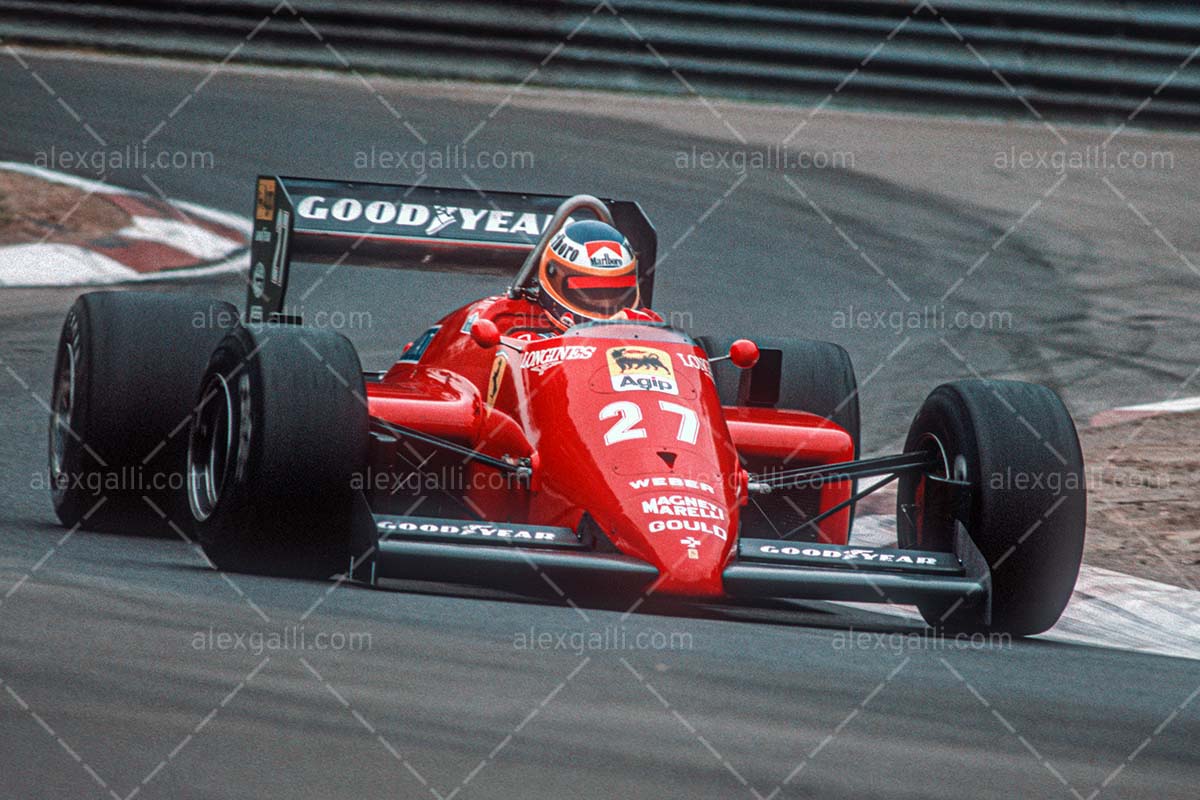 F1 1985 Michele Alboreto - Ferrari 156/85 - 19850005