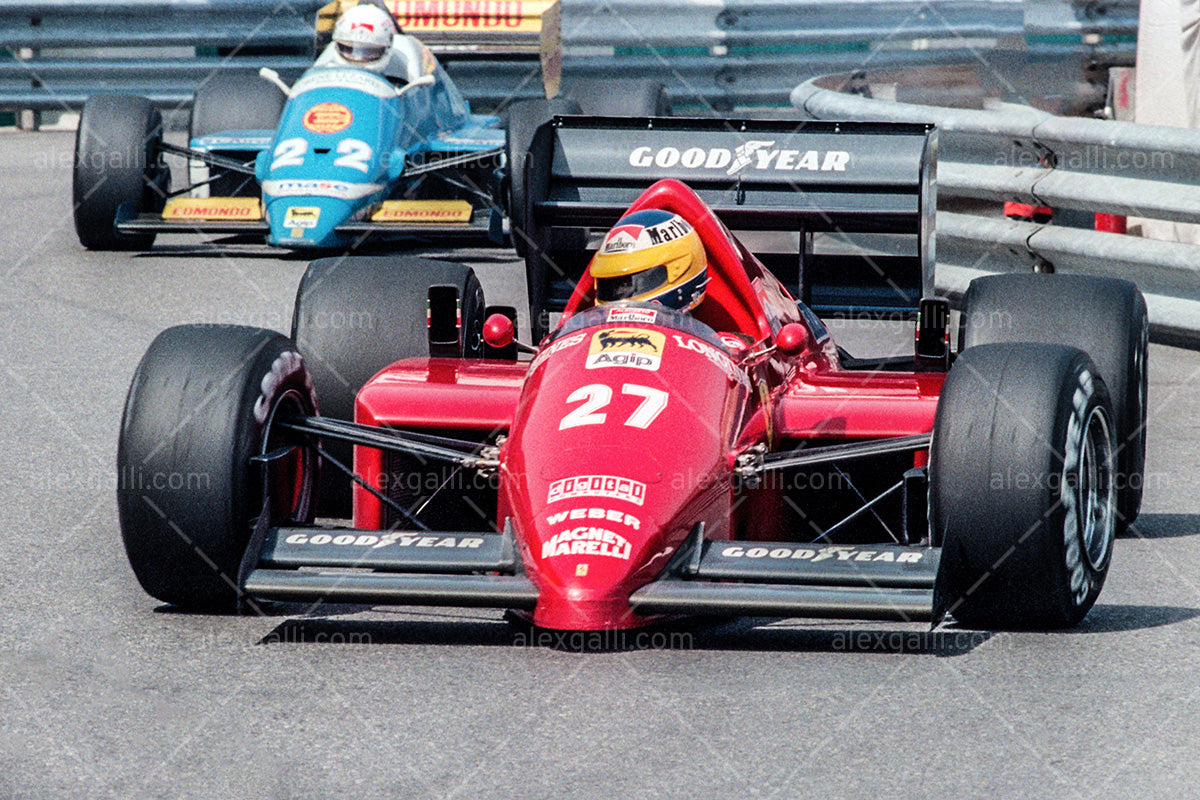 F1 1986 Michele Alboreto - Ferrari F1-86 - 19860002