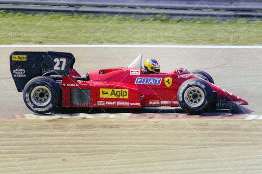 F1 1984 Michele Alboreto - Ferrari 126C4 - 19840008