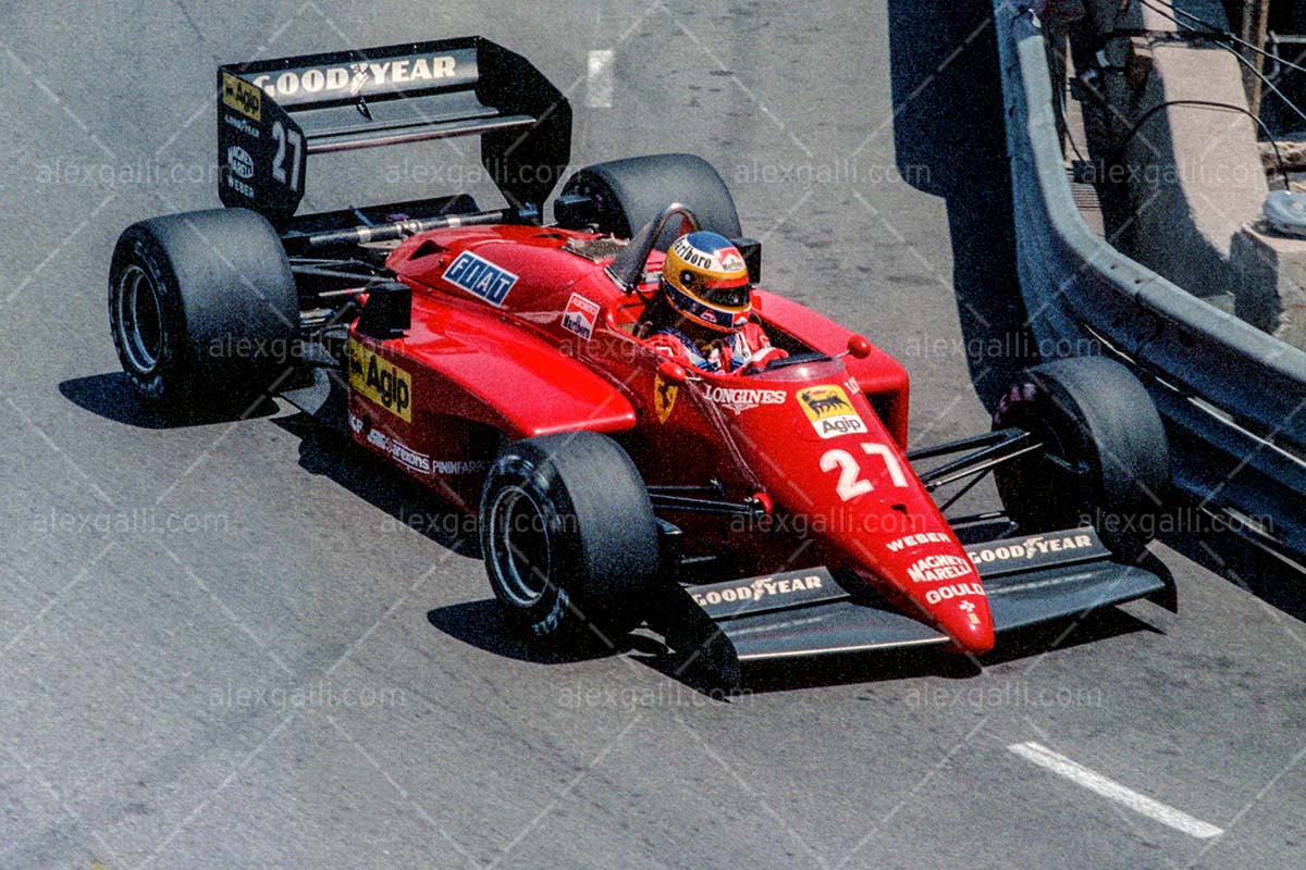 F1 1985 Michele Alboreto - Ferrari 156/85 - 19850004
