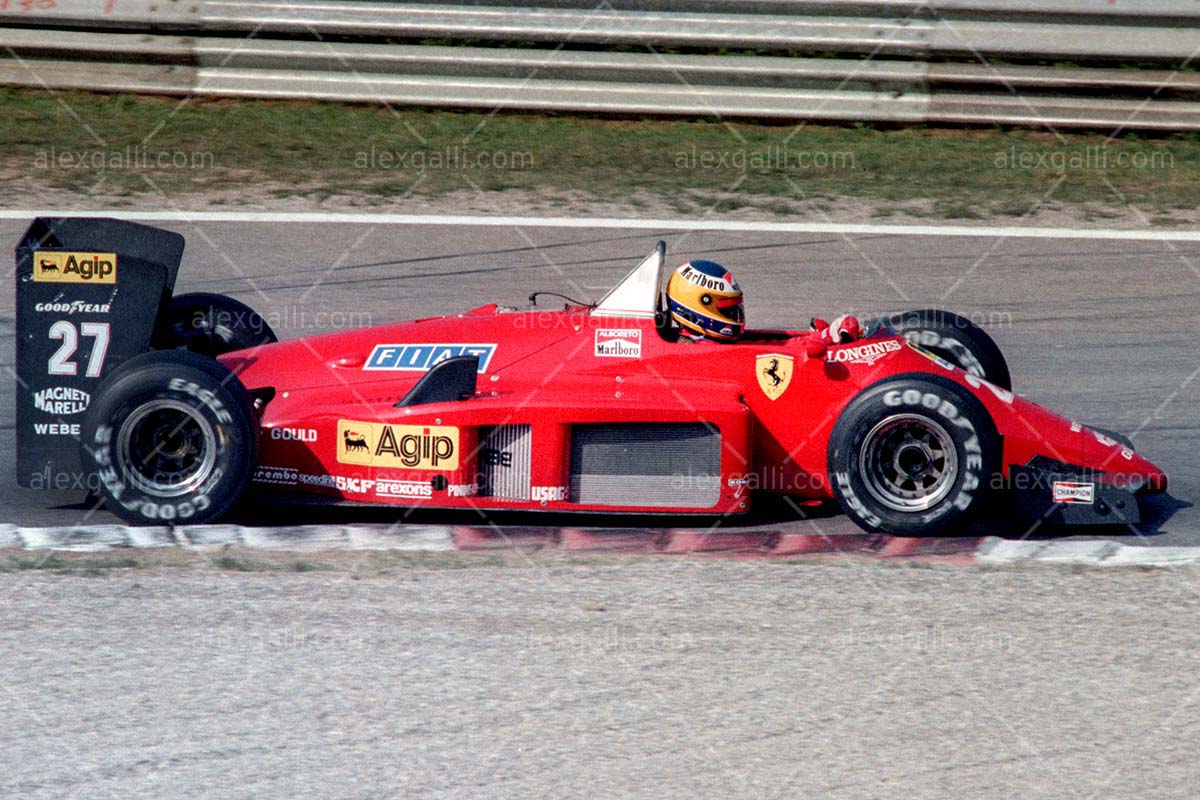 F1 1985 Michele Alboreto - Ferrari 156/85 - 19850010