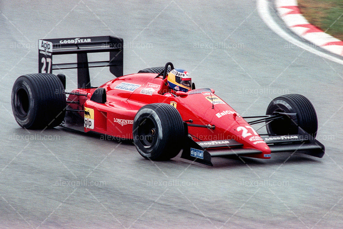 F1 1988 Michele Alboreto - Ferrari 8788C - 19880002