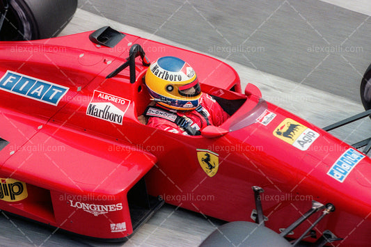 F1 1987 Michele Alboreto - Ferrari F1-87 - 19870005