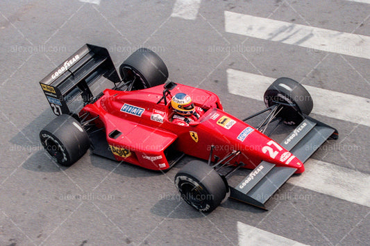 F1 1987 Michele Alboreto - Ferrari F1-87 - 19870006