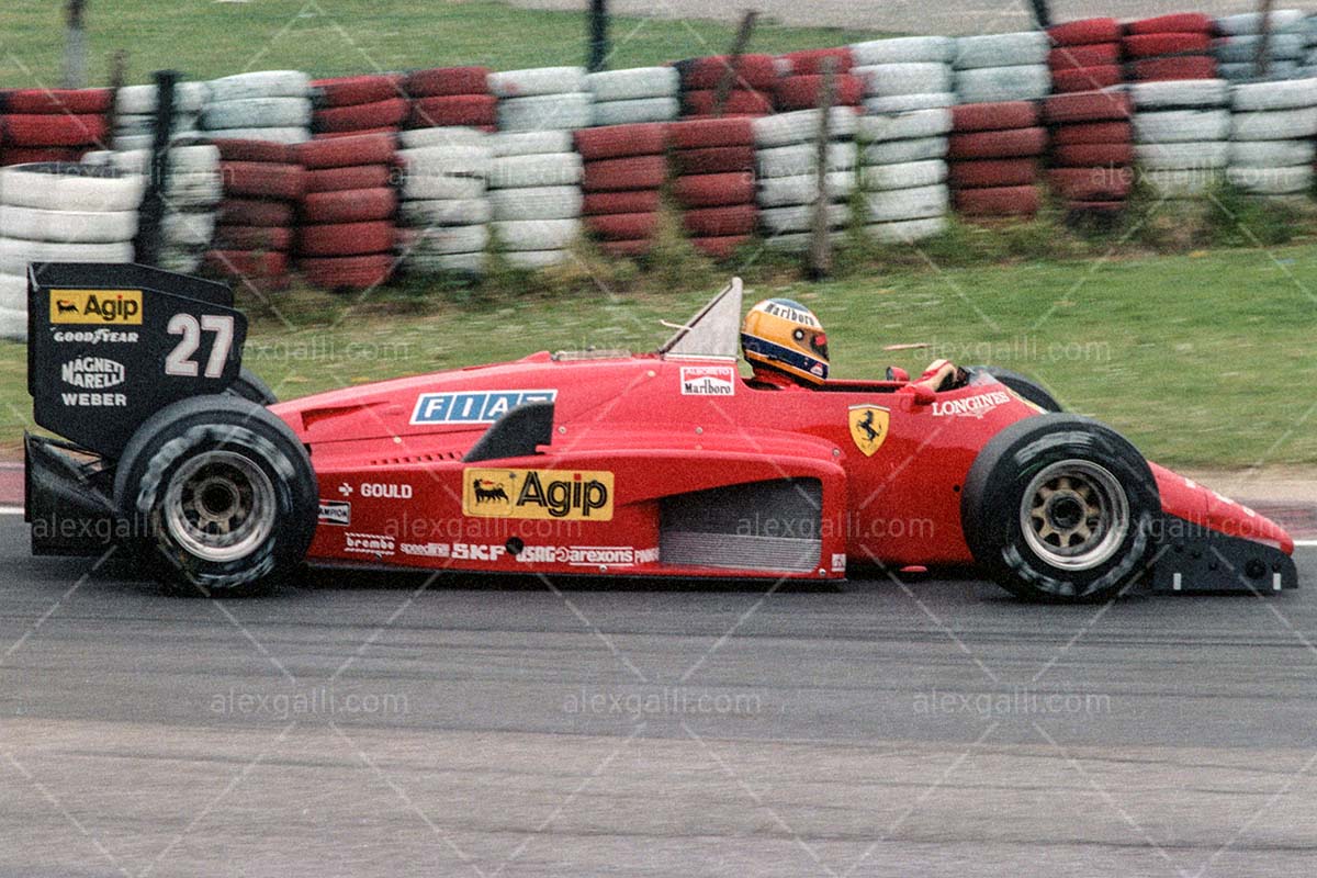 F1 1985 Michele Alboreto - Ferrari 156/85 - 19850008