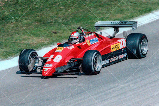 F1 1982 Mario Andretti - Ferrari 126 C2 - 19820004