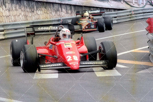F1 1984 Rene Arnoux - Ferrari 126C4 - 19840011
