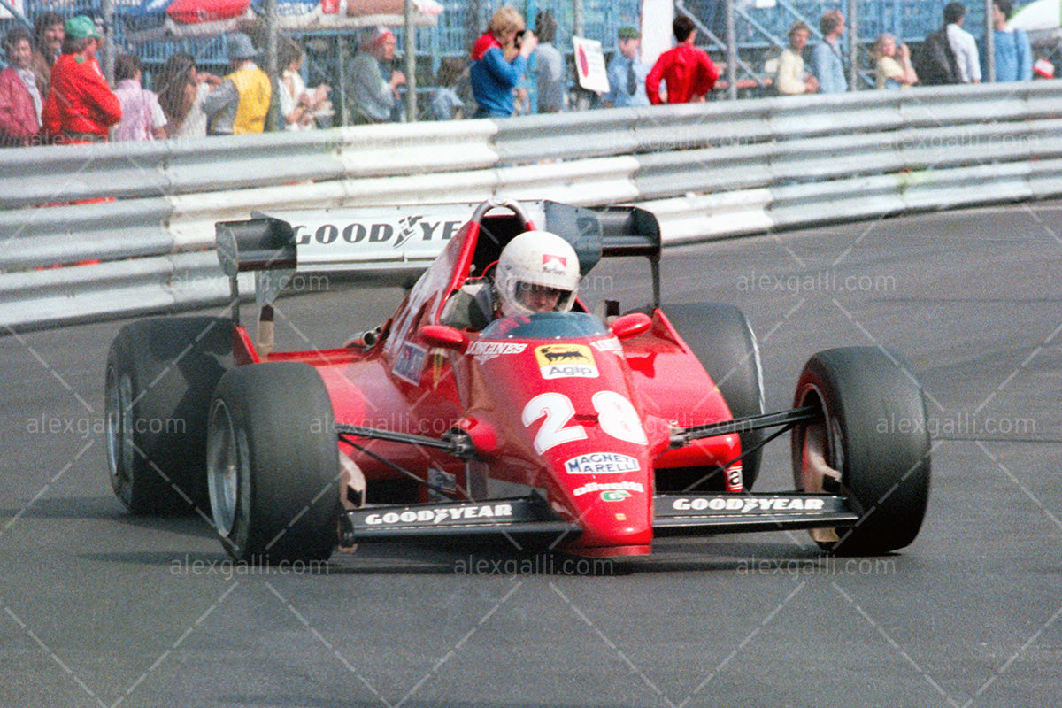 F1 1983 Rene Arnoux - Ferrari 126C3 - 19830008