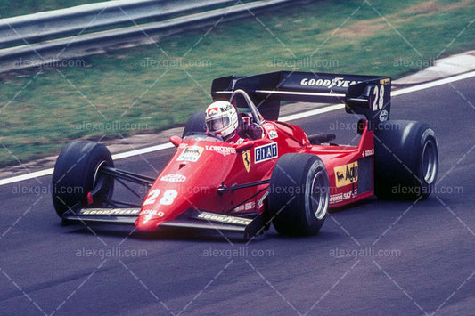 F1 1984 Rene Arnoux - Ferrari 126C4 - 19840013