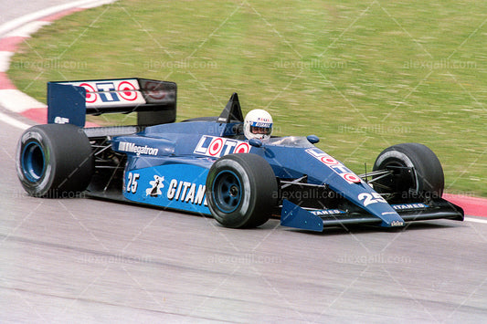 F1 1987 Rene Arnoux - Ligier JS29 - 19870019