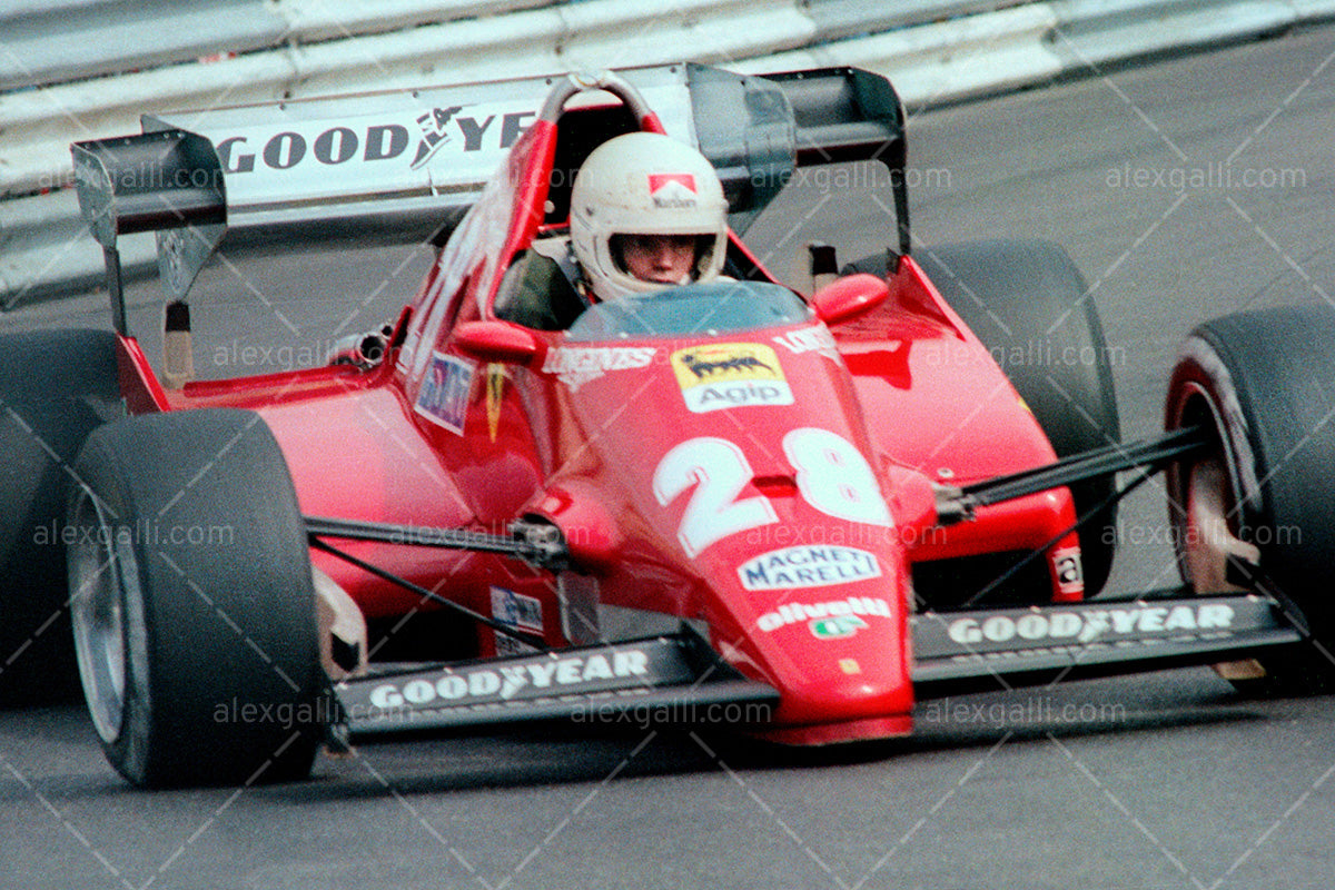 F1 1983 Rene Arnoux - Ferrari 126C3 - 19830010