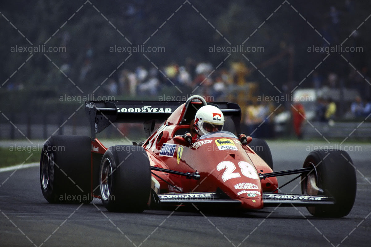 F1 1983 Rene Arnoux - Ferrari 126C3 - 19830011