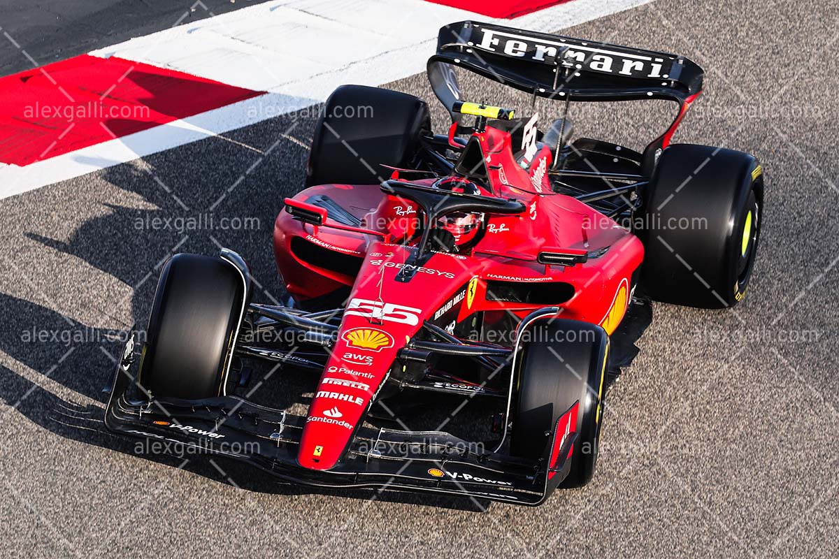 F1 2023 - 00 Pre Season - Carlos Sainz  - Ferrari - 2300016