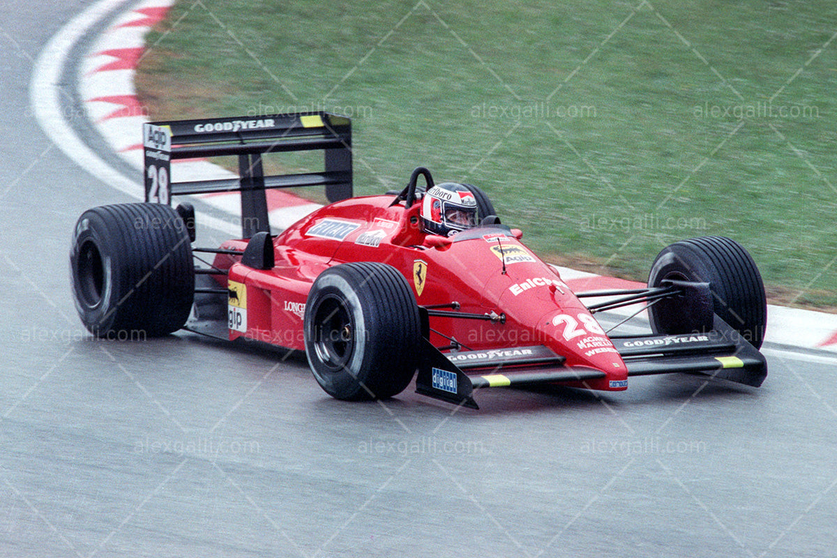 F1 1988 Gerhard Berger - Ferrari 8788C - 19880013