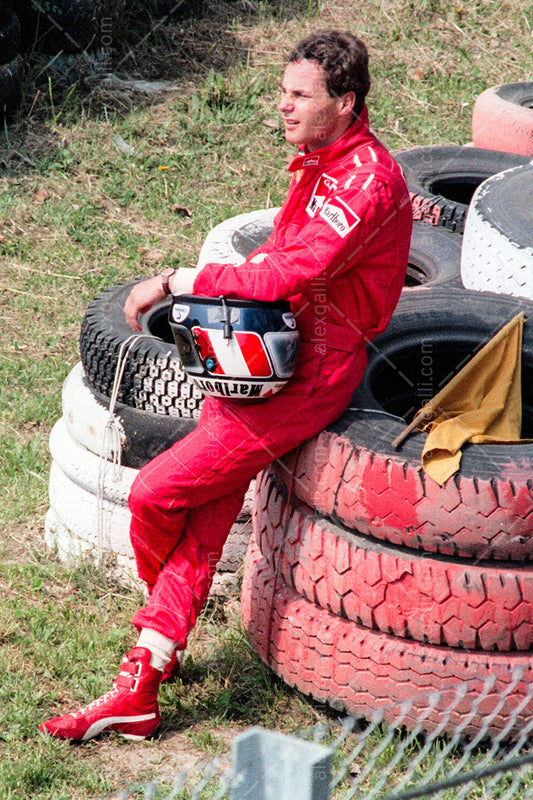 F1 1987 Gerhard Berger - Ferrari F1-87 - 19870026