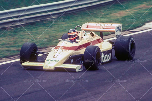 F1 1984 Thierry Boutsen - Arrows A7 - 19840021