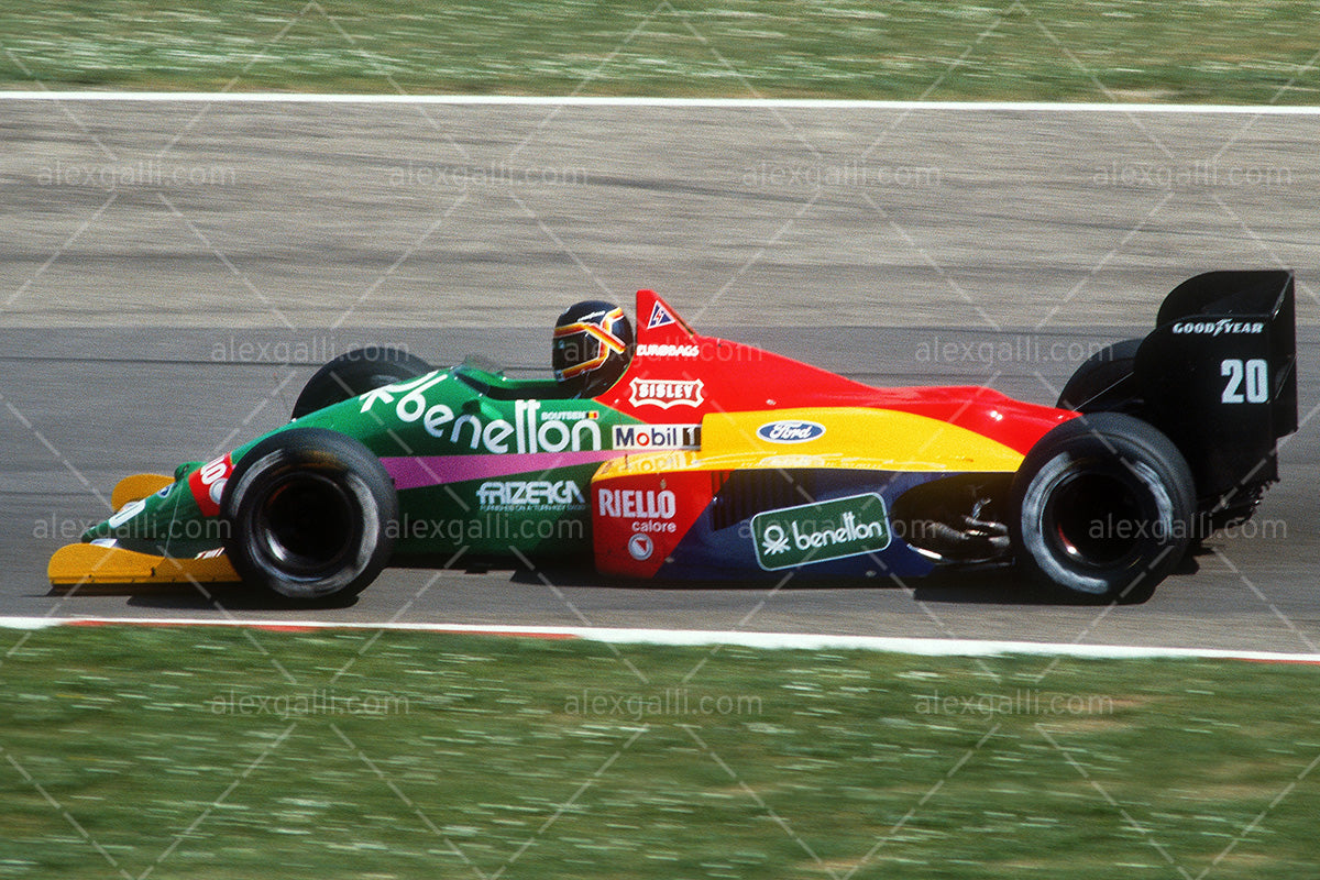 F1 1987 Thierry Boutsen - Benetton B187 - 19870035 – alexgalli.com - F1 ...