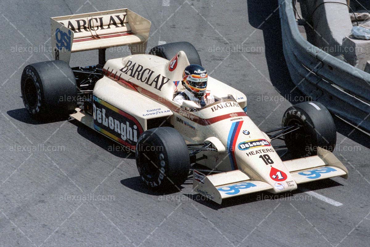 F1 1985 Thierry Boutsen - Arrows A8- 19850026