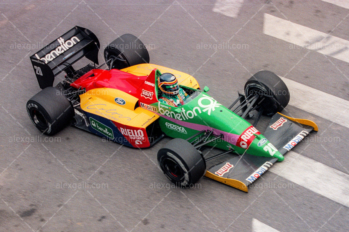 F1 1987 Thierry Boutsen - Benetton B187 - 19870036