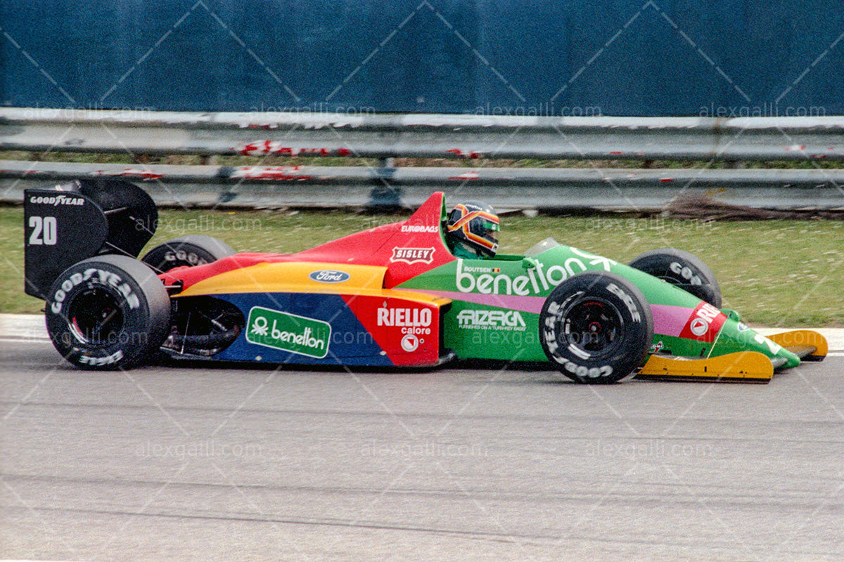 F1 1987 Thierry Boutsen - Benetton B187 - 19870034