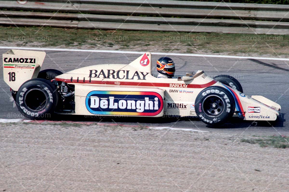 F1 1985 Thierry Boutsen - Arrows A8- 19850028
