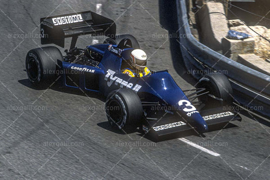 F1 1985 Martin Brundle - Tyrrell 014- 19850031