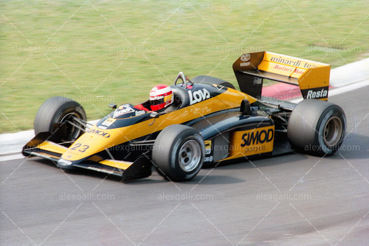 F1 1987 Adrian Campos - Minardi M187 - 19870001