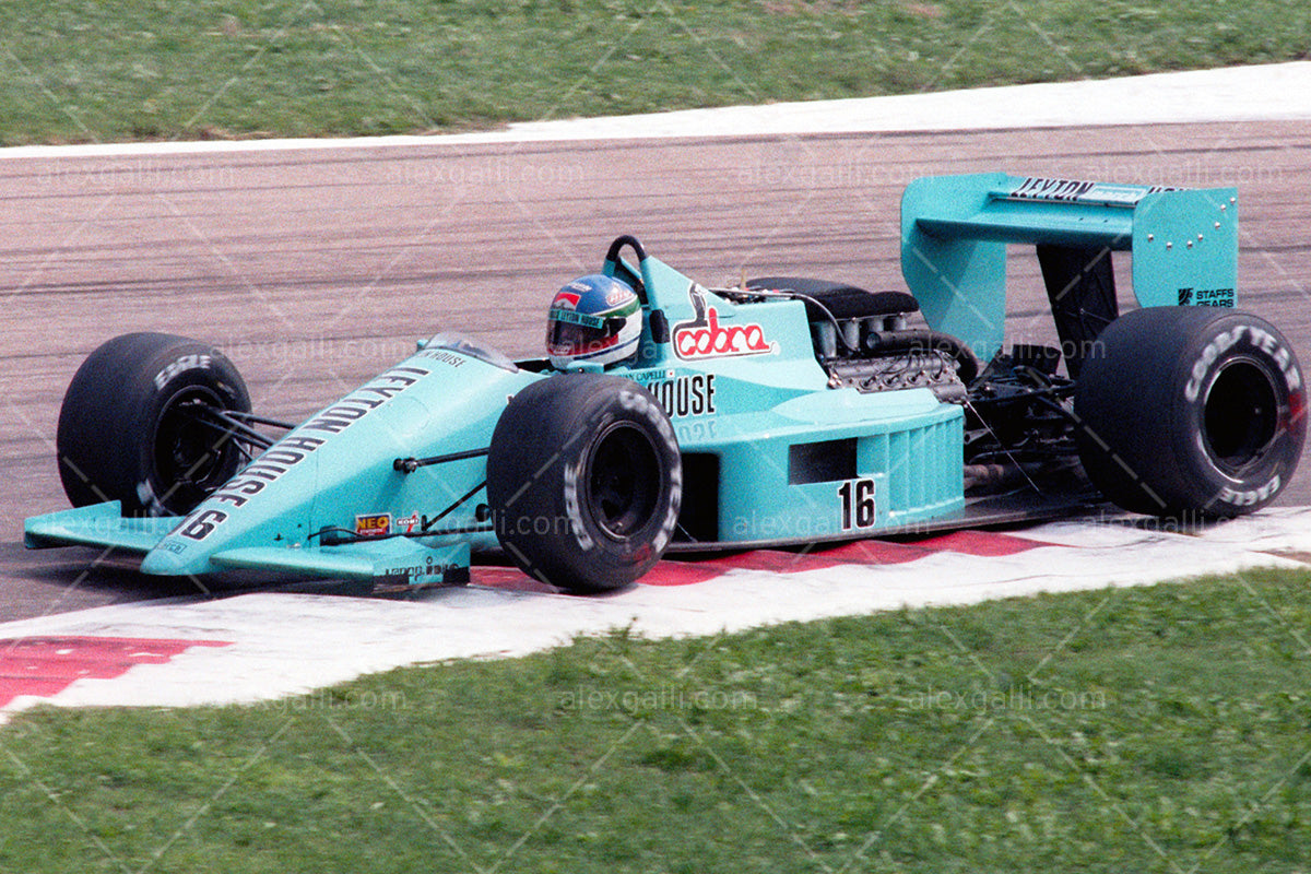 F1 1987 Ivan Capelli - March 871 - 19870042