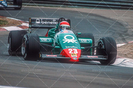 F1 1985 Eddie Cheever - Alfa Romeo 184T - 19850035