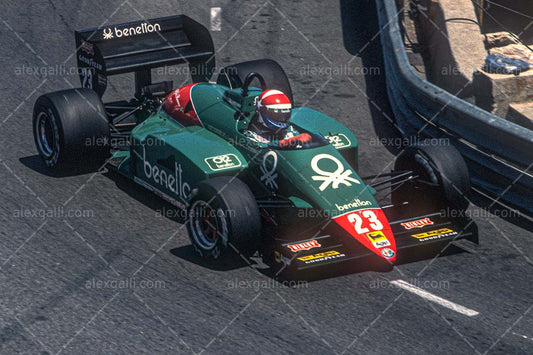 F1 1985 Eddie Cheever - Alfa Romeo 184T - 19850033