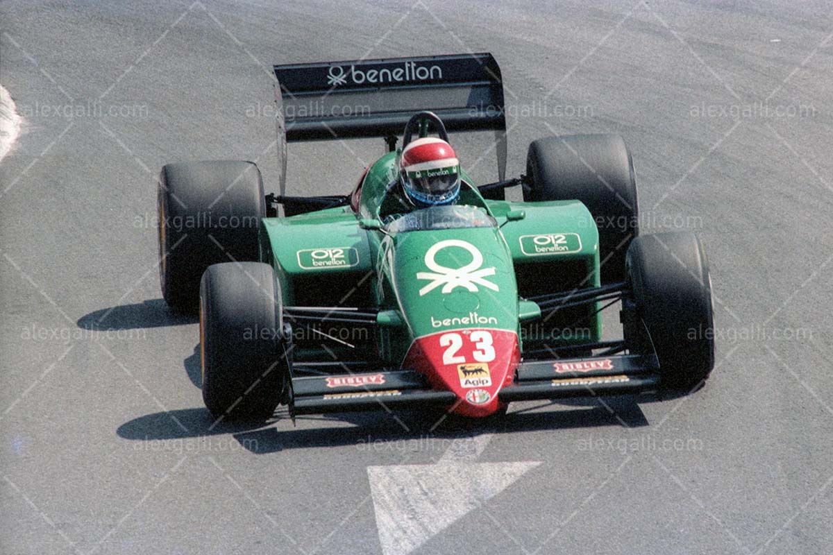 F1 1985 Eddie Cheever - Alfa Romeo 184T - 19850032