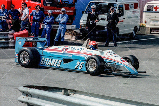 F1 1982 Eddie Cheever - Ligier JS17B - 19820012