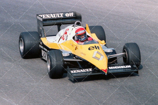 F1 1983 Eddie Cheever - Renault RE40 - 19830014