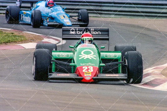 F1 1985 Eddie Cheever - Alfa Romeo 184T - 19850034
