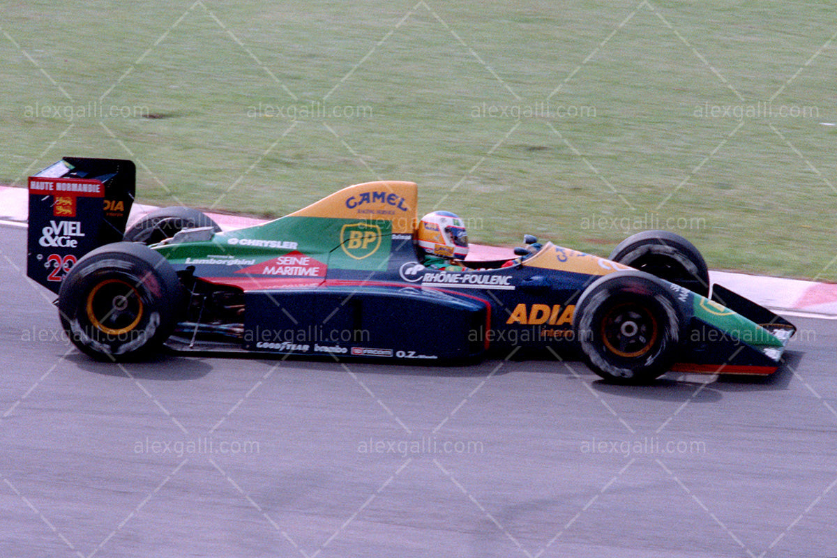 F1 1989 Yannick Dalmas - Lola LC89 - 19890029