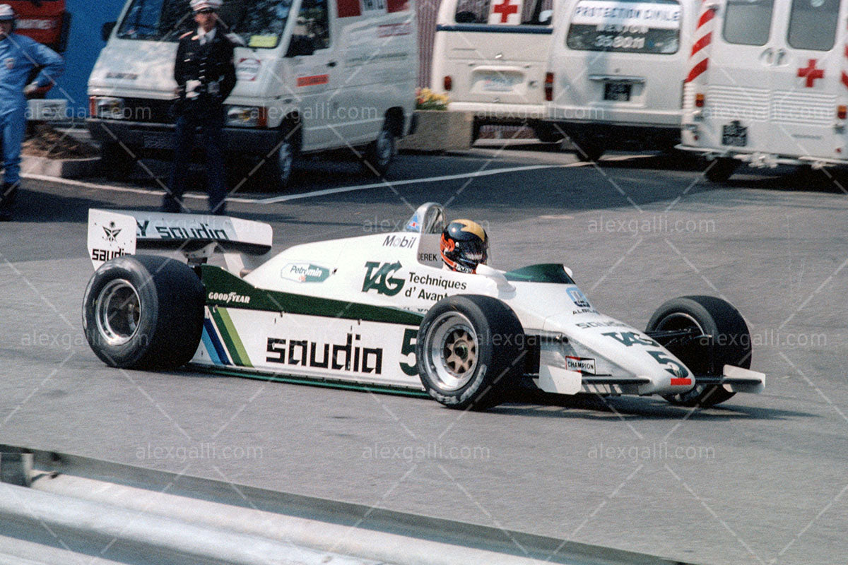 F1 1982 Derek Daly - Williams FW08 - 19820013