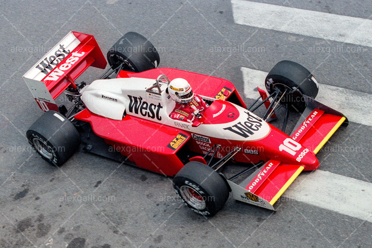 F1 1987 Christian Danner - Zakspeed 871 - 19870050